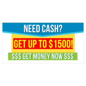 Payday Advance Need Cash? Banner