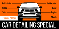 All Car Exterior Detailing Banner