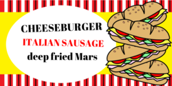 Cheeseburger Stand Banner