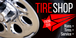 Tires From $ Tireshop Banner