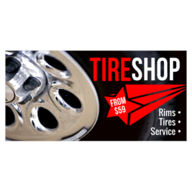 Tires From $ Tireshop Banner