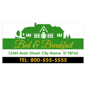 Green House Bed and Breakfast Banner