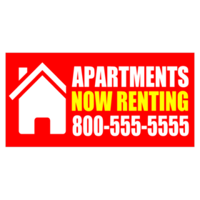 fill vacant units with a customized apartment for rent apartment for rent sign template