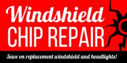 Save on Windshield and Headlights Chip Repair Banner