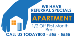 We Have Referral Specials Banner