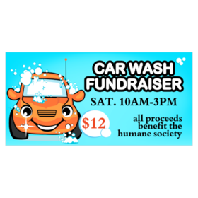 car wash banners printastic com car wash fundraiser template