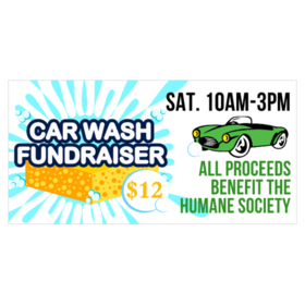 car wash banners printastic com car wash fundraiser template