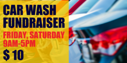 Two Column Car Wash Fundraiser Banner
