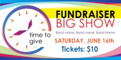 Buy Tickets For Show Fundraiser Banner