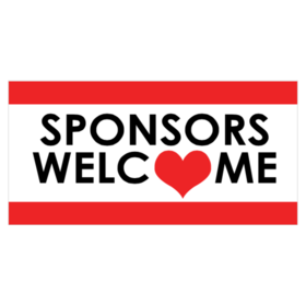 Sponsors Welcome Heart Banner