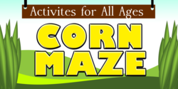 Activities For All Ages Corn Maze Banner