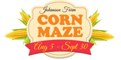 Shucked Corn Designed Corn Maze Banner