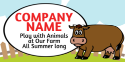 Petting Farm Play With Farm Animals Curious Cow Design