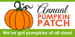 Annual Pumpkin Sale Pumpkin Patch Banner