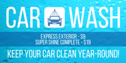 Keep Your Car Clean Car Wash Banner