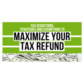 Maximize Your Tax Refund Banner