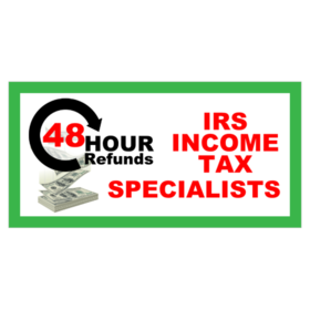 IRS Income Tax Specialists Banner