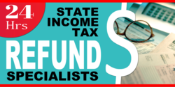 State Income Tax Refund Specialist Banner