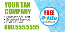 Free e-file Brand Your Tax Company Tax Service Highlights Banner