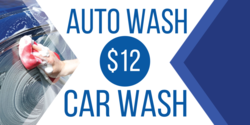 Auto Wash Car Wash Banner