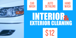 Auto Detailing Car Wash Banner