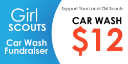 Girl Scout Car Wash Banner