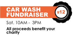 Charity Drive Car Wash Banner