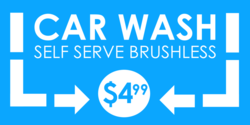 Self Serve Car Wash Banner