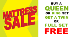 Mattress BOGO Sale Banner