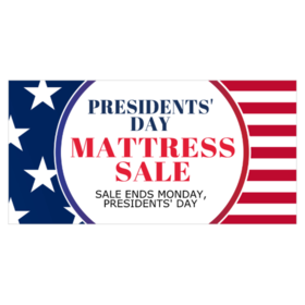 Mattress President Day Sale Banner