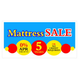 Mattress Sale Financing Banner