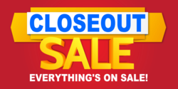 Mattress Closeout Sale Banner
