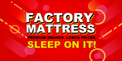 Mattress Factory Sale Banner