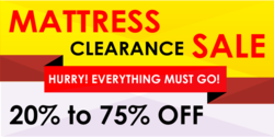 Mattress Everything Must Go Sale Banner