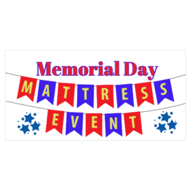 Memorial Day Mattress Event Banner