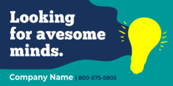 Looking for Awesome Minds Banner