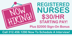 Now Hiring Nurses Banner