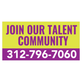 Employment Agency Join Our Talent Banner