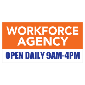 Employment Agency Workforce wanted Banner
