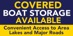 Covered Boat Storage Banner