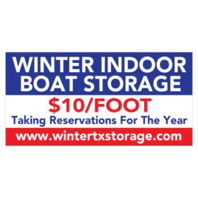 Winter Indoor Boat Storage Banner