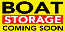 Boat Storage Coming Soon Banner