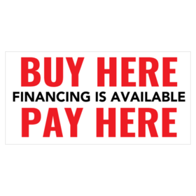 Financing Available Buy Here Pay Here Banner