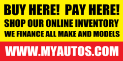 Shop Online Buy Here Pay Here Banner