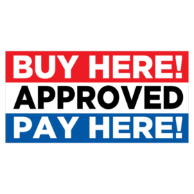 Buy Here Pay Here Approved Banner