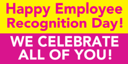 Happy Employee Recognition Day Banner