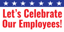 Lets Celebrate Our Employees Banner
