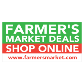 Farmer's Market Shop Online Banner