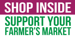 Support Local Farmer's Market Banner