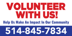 Volunteer With Us Banner